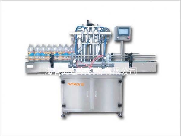 四头全自动活塞式液体灌装机